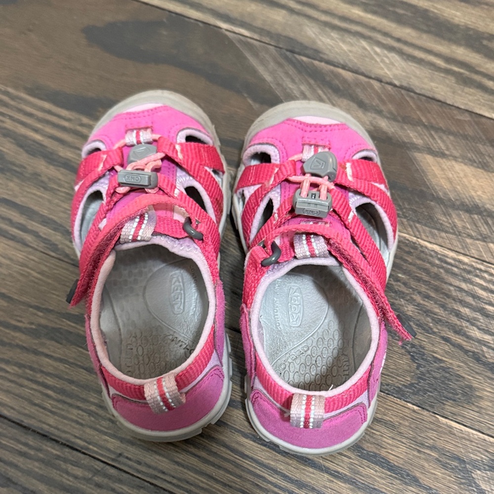 KEEN Kids Bright Pink Sandals